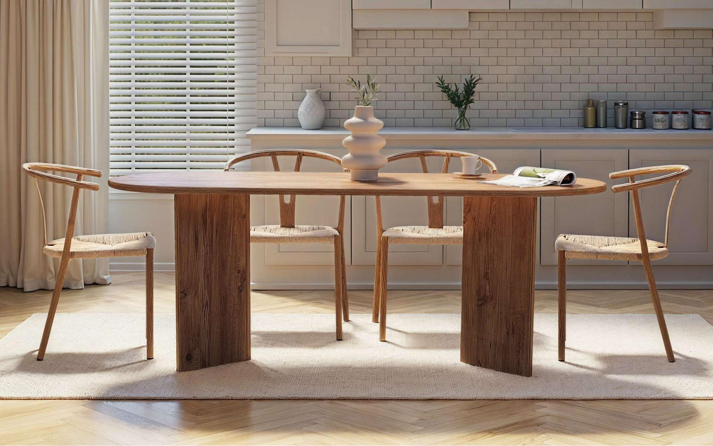 Masa dining Sabela, pin atlantic  3